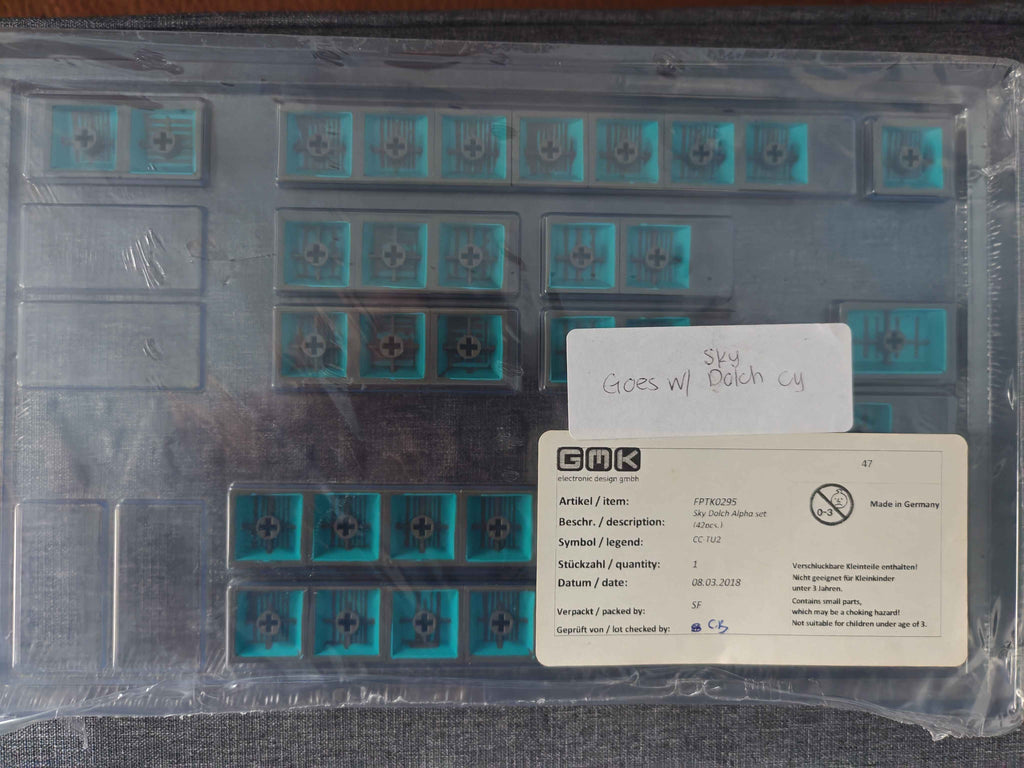 GMK Sky Dolch Alpha Set