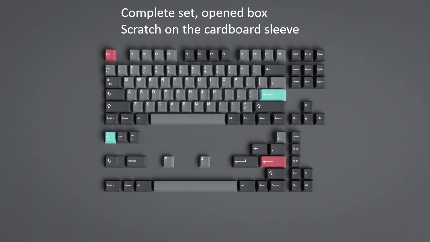GMK Opened boxes and B-stock - PART 1