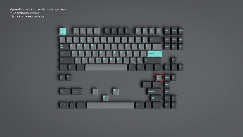 GMK Opened boxes and B-stock - PART 1