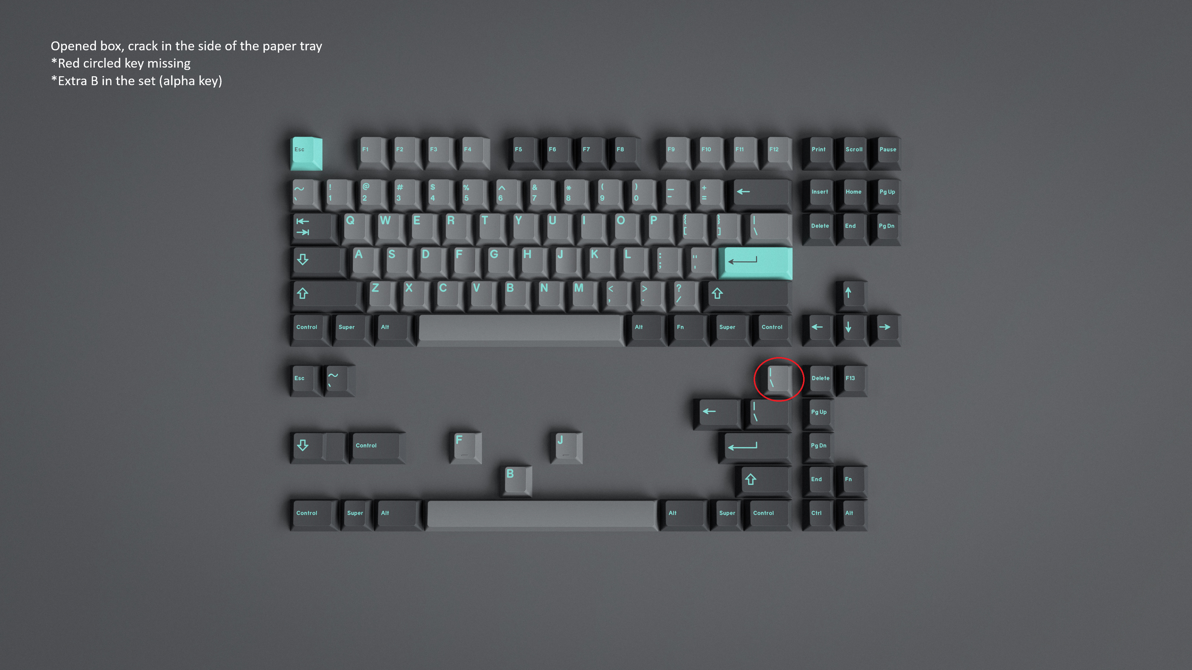 GMK Opened boxes and B-stock - PART 1