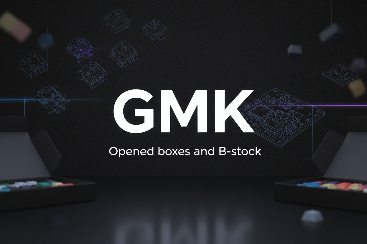 GMK Opened boxes and B-stock